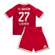 Bayern Munich Konrad Laimer #27 Replike Domaci Dres za djecu 2026-27 Kratak Rukav (+ Kratke hlače)